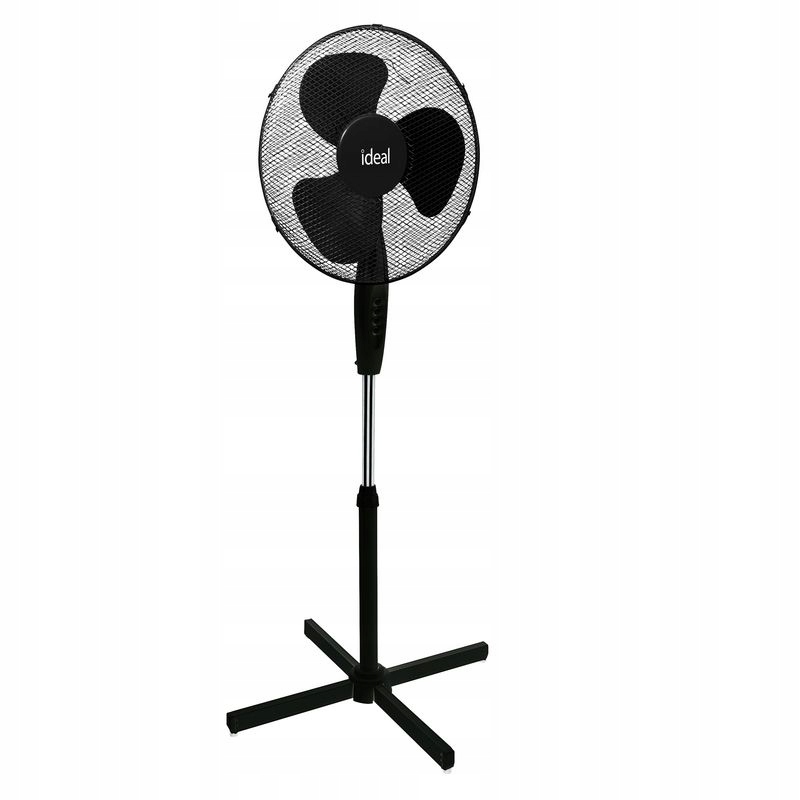 Čierny podlahový ventilátor Eldom IDEAL